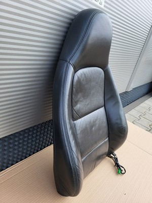 BMW Z3 Roadster Fahrer Sitz Oberteil  Leder schwarz Rücken Lehne Polster Heizung