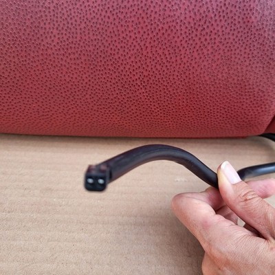 BMW Z3 Roadster Fahrer Sitz Oberteil Leder rot Rückenlehne Polster Sitzheizung 