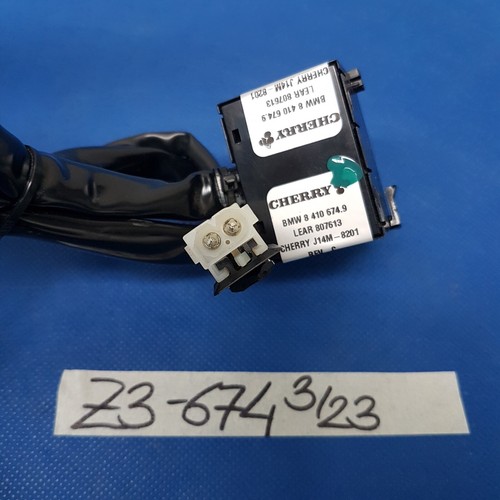 BMW Z3 Beifahrer Sitz Stecker Kabel Längs + Höhen Verstellung Schalter 8410674 – Bild 3
