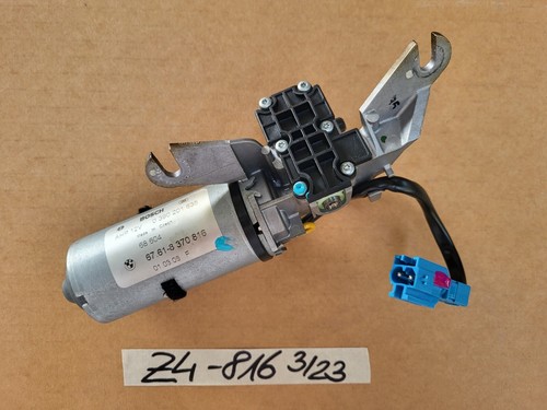BMW Z4 E85 E36 E46 Cabrio Verdeck Motor 8370816 Dach Antrieb Verriegelung VORNE – Bild 1