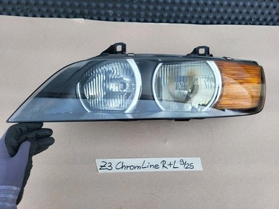 original BMW Z3 Roadster Front Scheinwerfer Set VORNE RECHTS + LINKS Chrom Line – Bild 3