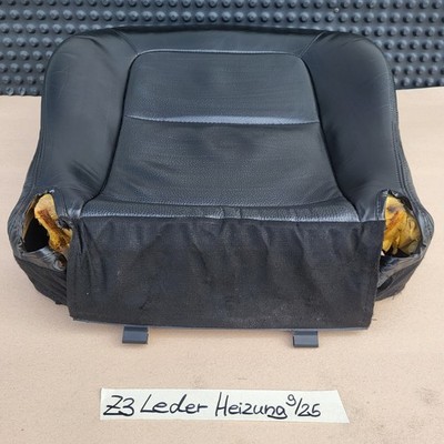 BMW Z3 Roadster Fahrer Sitz Kissen Unterteil Leder Dot point schwarz Sitzheizung – Bild 5