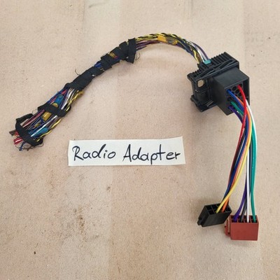BMW E36 E39 E46 Z3 Radio Adapter Kabel mit Zwischen Stecker Anschluss  – Bild 1