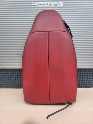 BMW Z3 Beifahrer Sitz Oberteil Leder rot Rückenlehne Polster Sitzheizung  – Bild 12