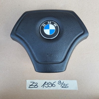 BMW E31 E34 E36 E39 Z3 Lenkrad 1093354 Leder Lenker Schwarz + Fahrer Airbagmodul