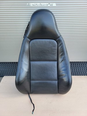 BMW Z3 Roadster Beifahrer Sitz Oberteil  Leder Schwarz Bezug + Polster + Heizung