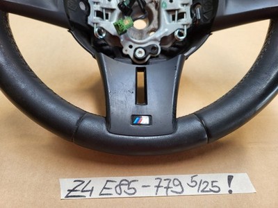 BMW Z4 E85 E86 MFL Lenker Multifunktion Leder Sport Lenkrad 7906779 Airbag-Modul – Bild 6