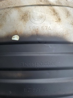 BMW E46 Auspuff Endschalldämpfer Endtopf + Mittelschalldämpfer 7502674 ABHOLUNG – Bild 3