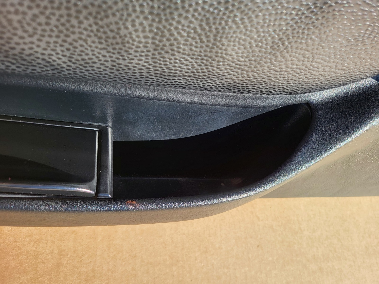 BMW Z3 Roadster  Tür Verkleidung Leder Dot Schwarz RECHTS + Tür Griff – Bild 12