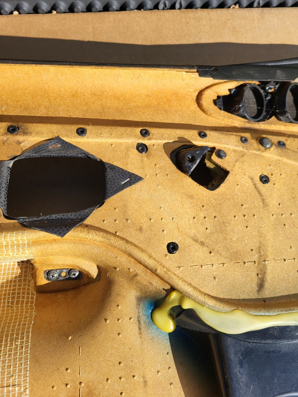 BMW Z3 Roadster  Tür Verkleidung Leder Dot Schwarz RECHTS + Tür Griff – Bild 17