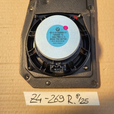 BMW Z4 E85 E86 Tiefton Lautsprecher Subwoofer für Sound System 9143269 RECHTS – Bild 2