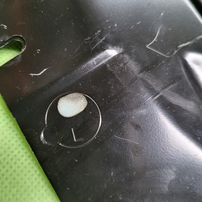 Original BMW E46 Cabrio Fenster Führung Scheibe Innen Hinten LINKS – Bild 2