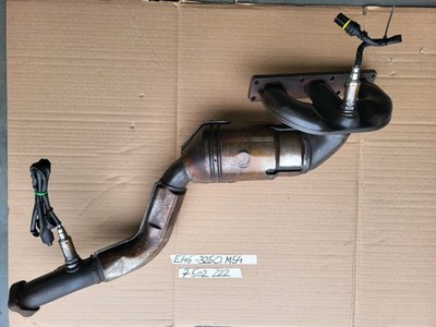 BMW E46 Auspuff Krümmer 7502222 Katalysator 325 i M54 mit 192 PS 7508746 lang  – Bild 5