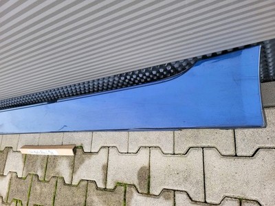 BMW 5er E60 E61 Seiten Schweller Leiste LINKS Mystic blau metallic ABJOLUNG – Bild 2