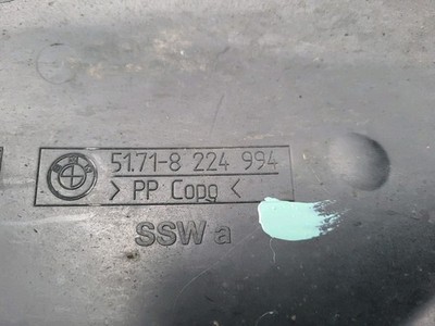 BMW E46 Cabrio  Abdeckung Radschale Radhaus Verkleidung HINTEN RECHTS 8224994 – Bild 3