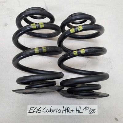 BMW E46 Cabrio Coupe Spiral Tonnen Feder Hinten RECHTS LINKS 6 Zylinder  – Bild 2