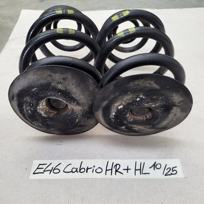 BMW E46 Cabrio Coupe Spiral Tonnen Feder Hinten RECHTS LINKS 6 Zylinder  – Bild 3