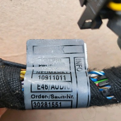 BMW E46 Cabrio Audio HIFI Kabel Harman Kardon Sound System TV Navi Radio 6903592 – Bild 2