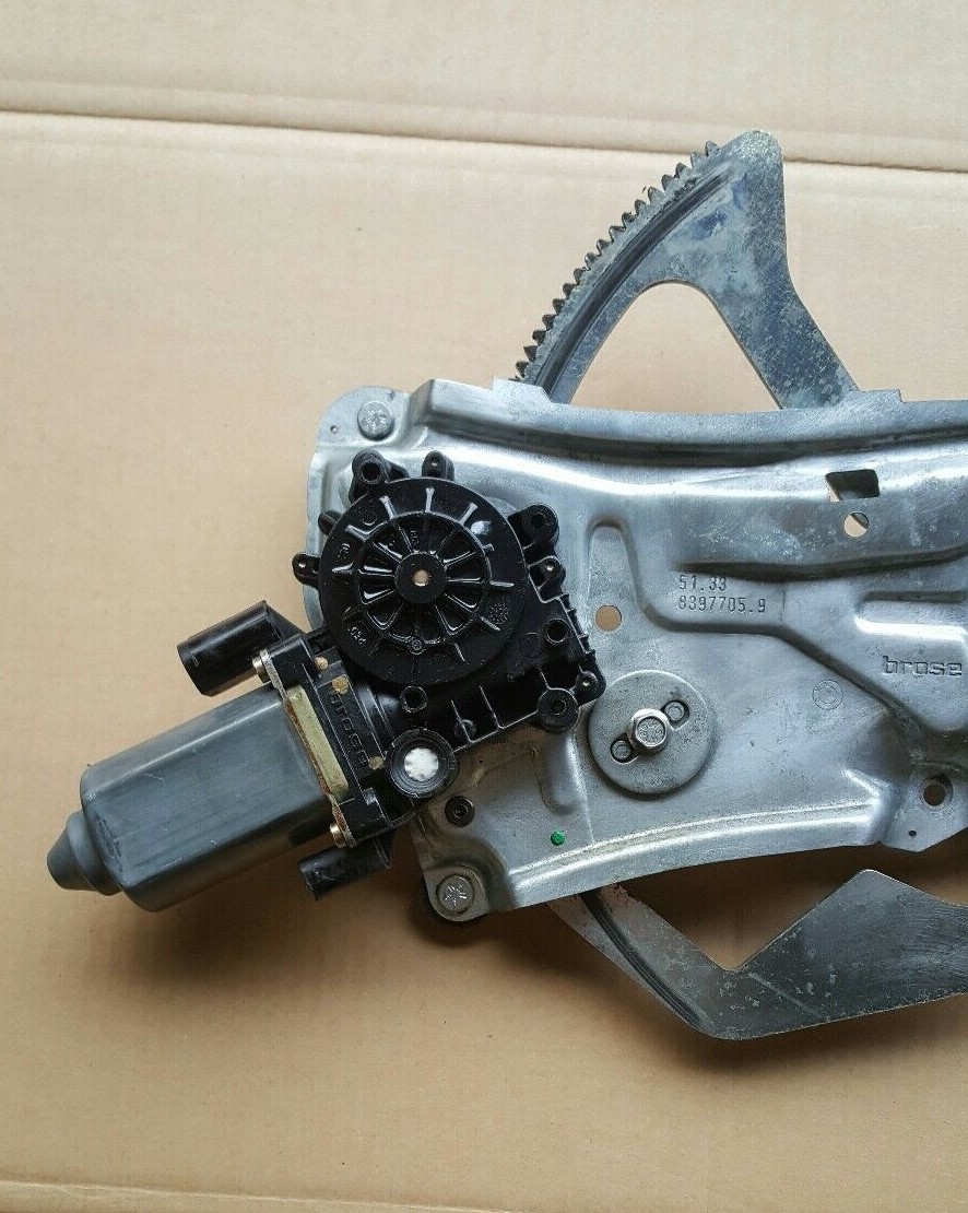 BMW Z3 elektrischer Fensterheber Mechanismus FeHe Motor + Gestänge LINKS