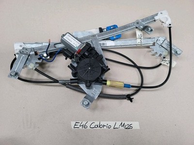 BMW E46 Cabrio Coupe Fensterheber Mechanismus Motor + Gestänge LINKS = Fahrer  – Bild 1