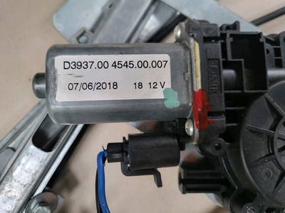 BMW E46 Cabrio Coupe Fensterheber Mechanismus Motor + Gestänge LINKS = Fahrer  – Bild 2