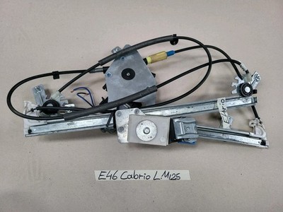 BMW E46 Cabrio Coupe Fensterheber Mechanismus Motor + Gestänge LINKS = Fahrer  – Bild 6