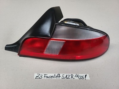 BMW Z3 Roadster Rückleuchte Rücklicht Bremslicht 8384512 RECHT rot weiss Kratzer – Bild 2