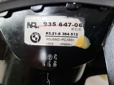 BMW Z3 Roadster Rückleuchte Rücklicht Bremslicht 8384512 RECHT rot weiss Kratzer – Bild 5