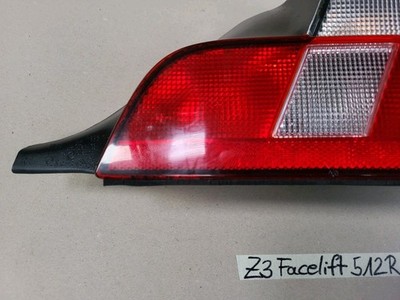 BMW Z3 Roadster Rückleuchte Rücklicht Bremslicht 8384512 RECHT rot weiss Kratzer – Bild 9