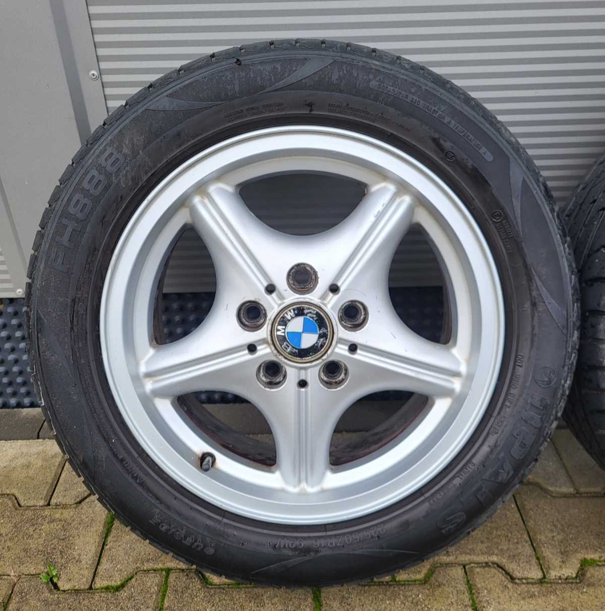 BMW E46 E36 Z3 Alufelgen 1092260 Z-Star 7 J x 16 Zoll 2x Winter Reifen ABHOLUNG  – Bild 2