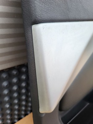 BMW Z3 Roadster Tür Verkleidung Leder Schwarz RECHTS + Griff + Alu Blende – Bild 11