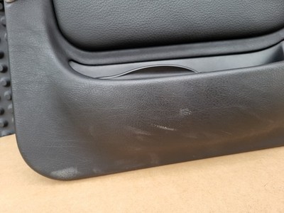 BMW Z3 Roadster Tür Verkleidung Leder Schwarz RECHTS + Griff + Alu Blende – Bild 5