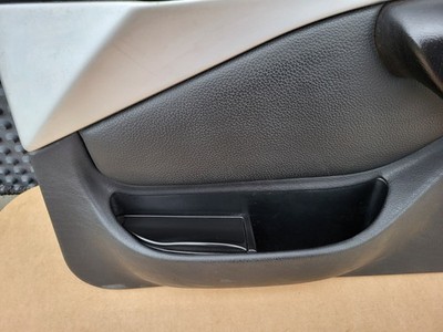 BMW Z3 Roadster Tür Verkleidung Leder Schwarz RECHTS + Griff + Alu Blende – Bild 6