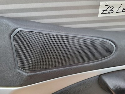 BMW Z3 Roadster Tür Verkleidung Leder Schwarz RECHTS + Griff + Alu Blende – Bild 7