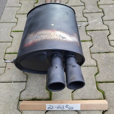 BMW Z3 Auspuff Endtopf 2,2 - 3 Liter M54 End Schalldämpfer 7505643 ABHOLUNG – Bild 3