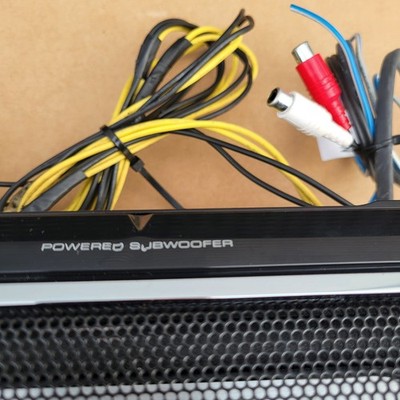 BMW E36 Z3 Z4 Kenwood  KSC-SW11  Subwoofer mit Halter – Bild 5