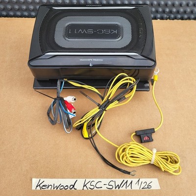 BMW E36 Z3 Z4 Kenwood  KSC-SW11  Subwoofer mit Halter – Bild 6