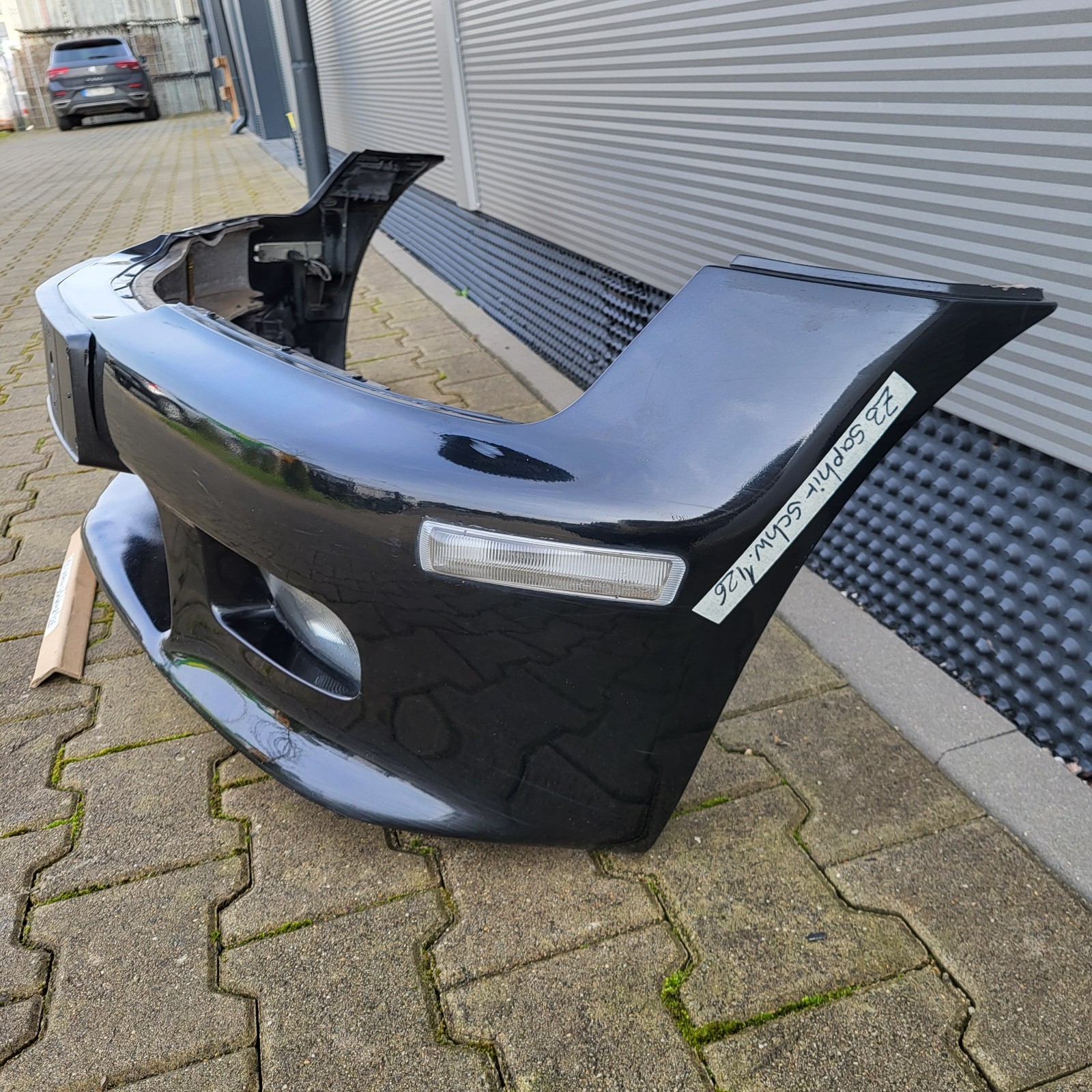 BMW Z3 Frontschürze M-Stange Verkleidung Stoßstange Träger  VORNE Schwarz ABHOL – Bild 4