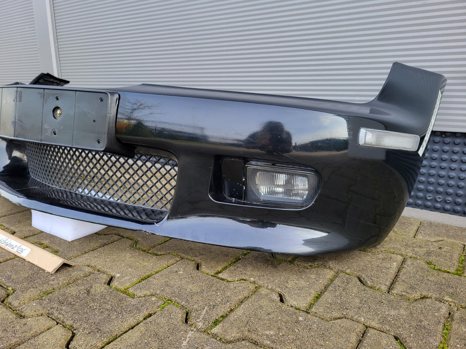 BMW Z3 Frontschürze M-Stange Verkleidung Stoßstange Träger  VORNE Schwarz ABHOL – Bild 5