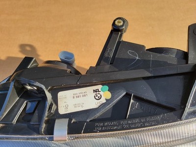 original BMW Z3 Front Scheinwerfer Set VORNE RECHTS + LINKS Blinker weiss Chrom – Bild 14