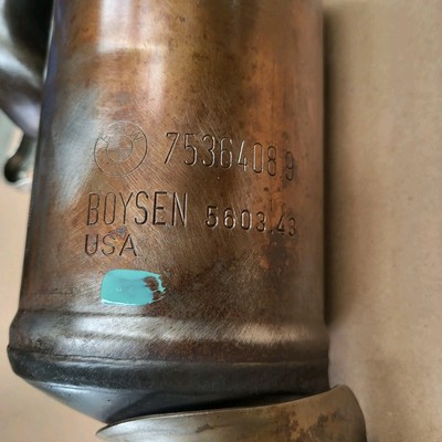 BMW Z4 E85 E86 Katalysator 2,5 si VORNE Abgas Krümmer lang 7536408 N52 Auspuff  – Bild 4