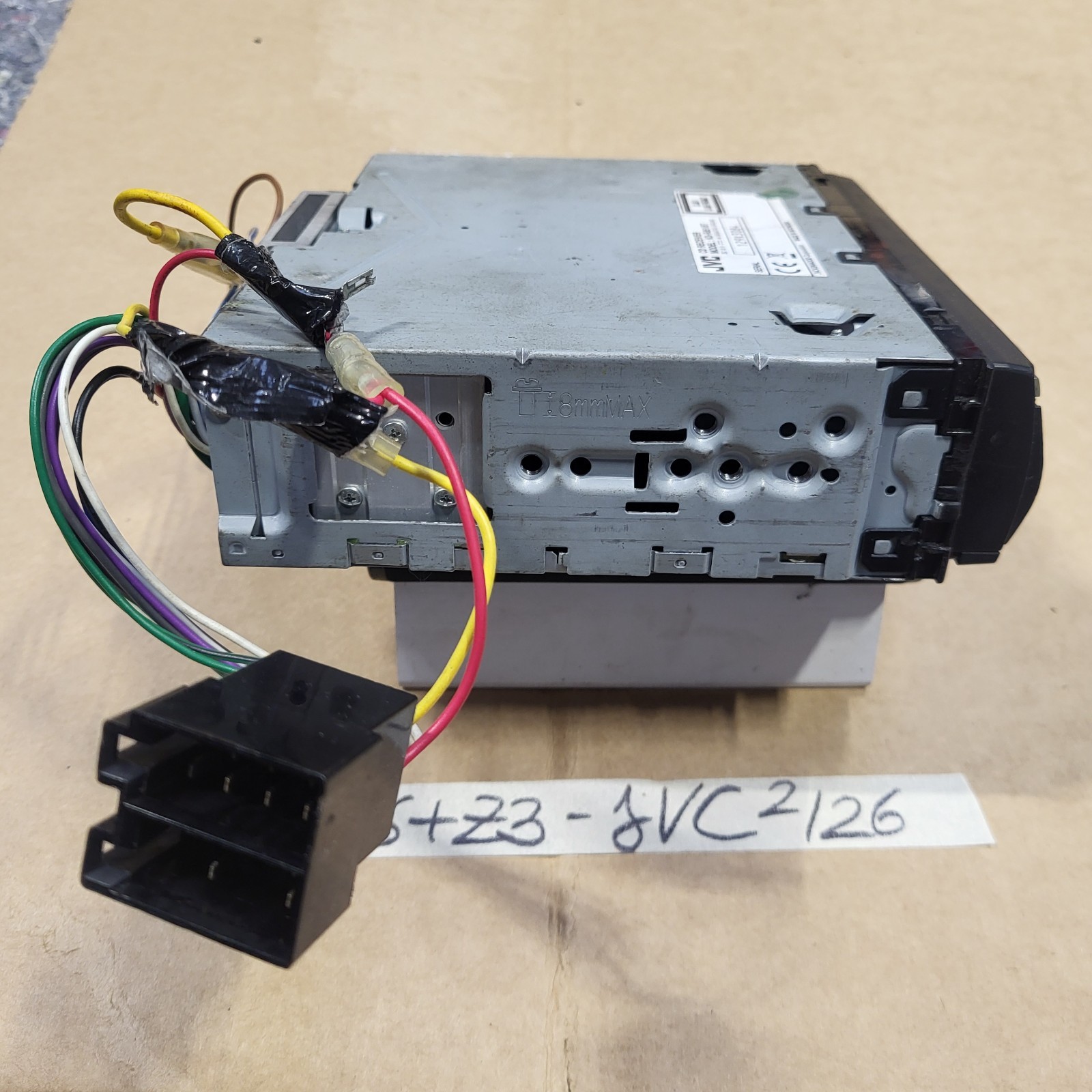 BMW E34 E36 E46 E39 Z3 Z4 CD Radio JVC Auto Tuner Bluetooth + Adapter Stecker – Bild 5