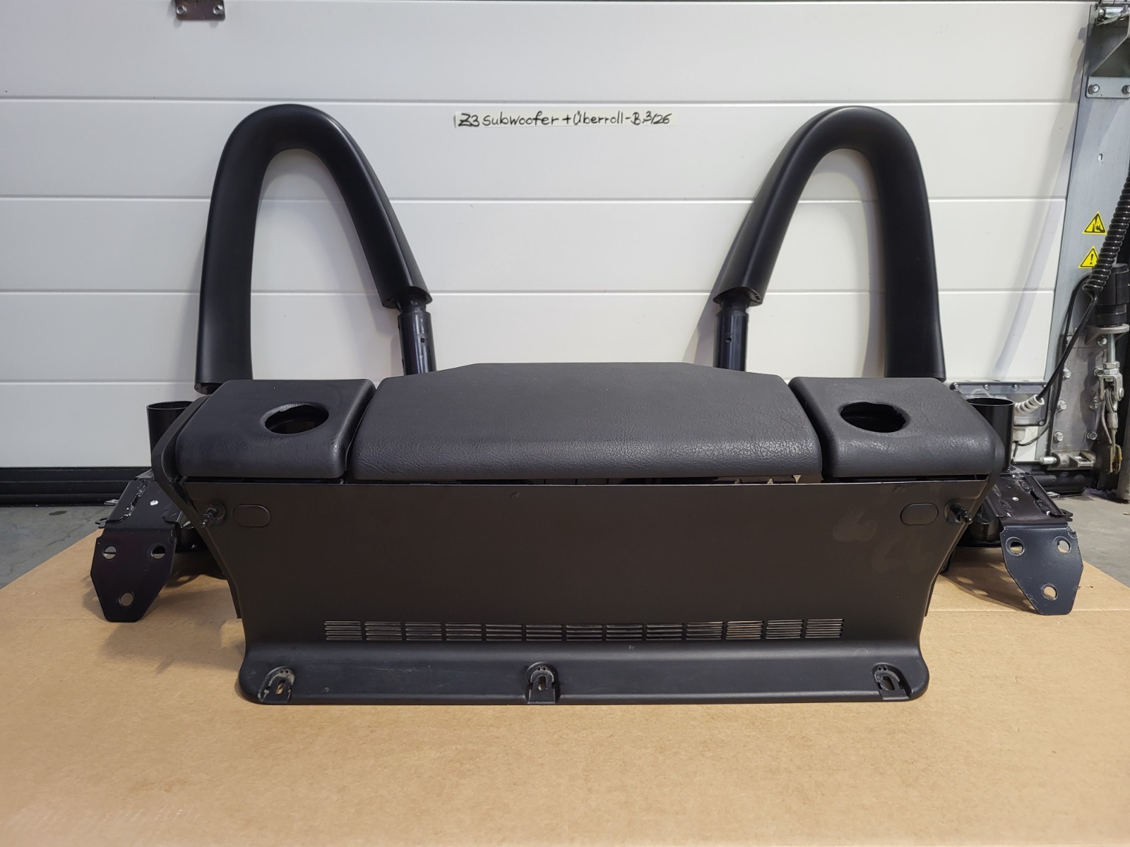BMW Z3 Roadster Subwoofer Staufach Box Deckel Überrollbügel Set ABHOLUNG – Bild 13
