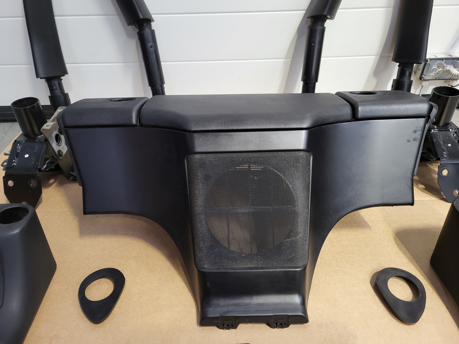 BMW Z3 Roadster Subwoofer Staufach Box Deckel Überrollbügel Set ABHOLUNG – Bild 4