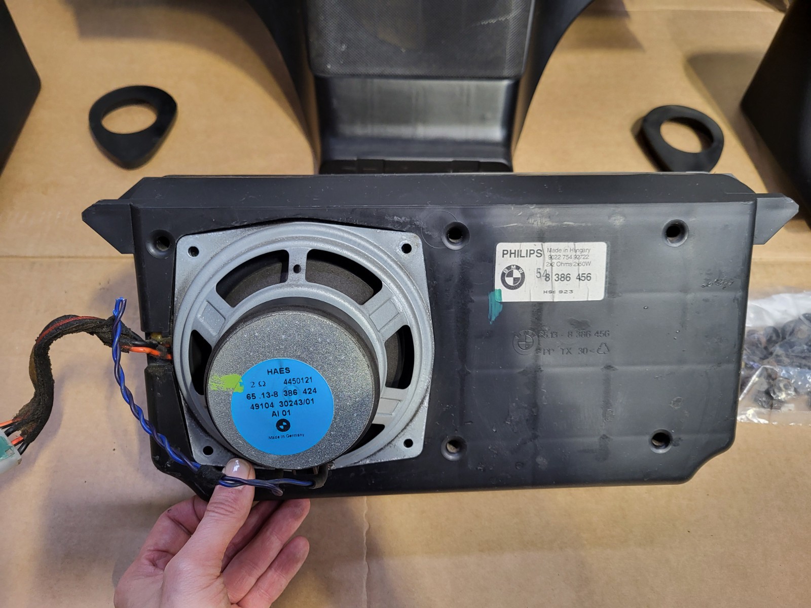 BMW Z3 Roadster Subwoofer Staufach Box Deckel Überrollbügel Set ABHOLUNG – Bild 8