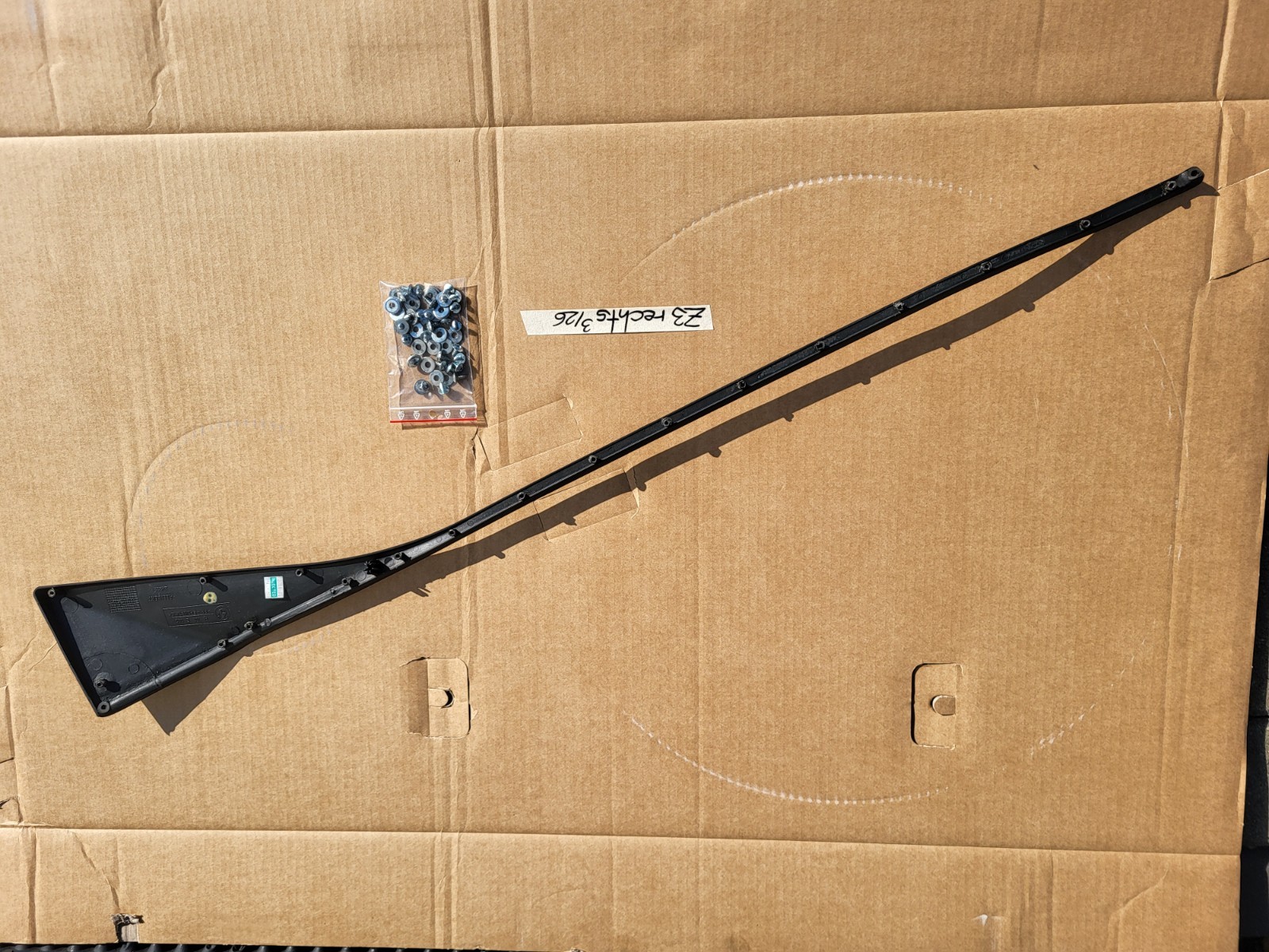 BMW Z3 Roadster + Coupe Leiste für  Tür Verkleidung Schwarz RECHTS Beifahrer