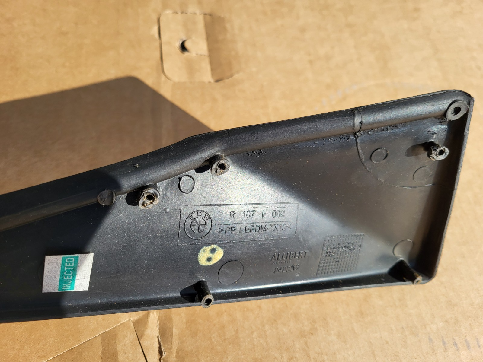 BMW Z3 Roadster + Coupe Leiste für  Tür Verkleidung Schwarz RECHTS Beifahrer