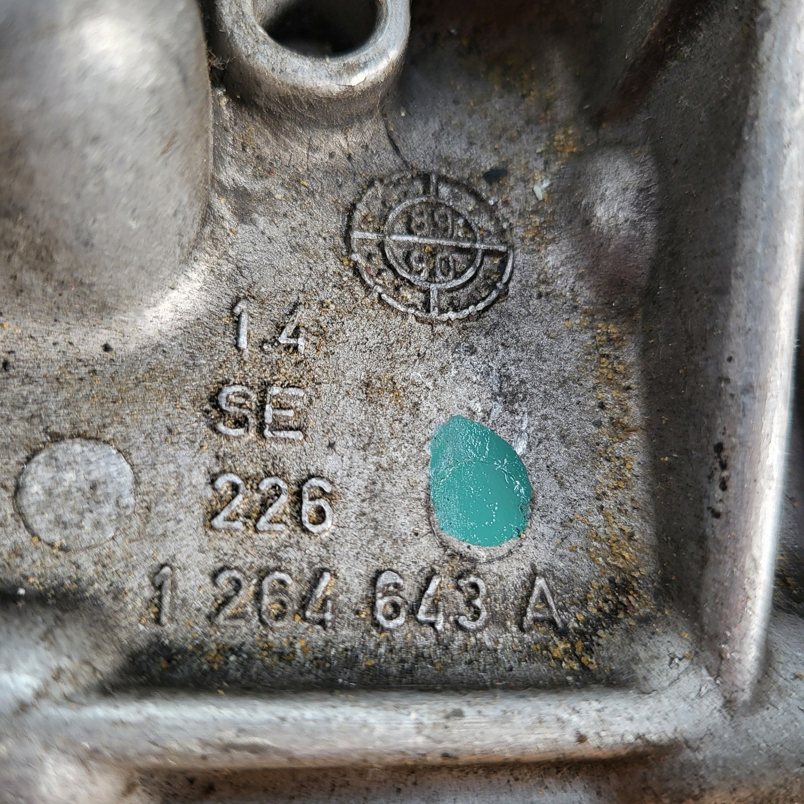 BMW E30 Servo Halter 1264643 Servopumpe Lagerbock Halterung