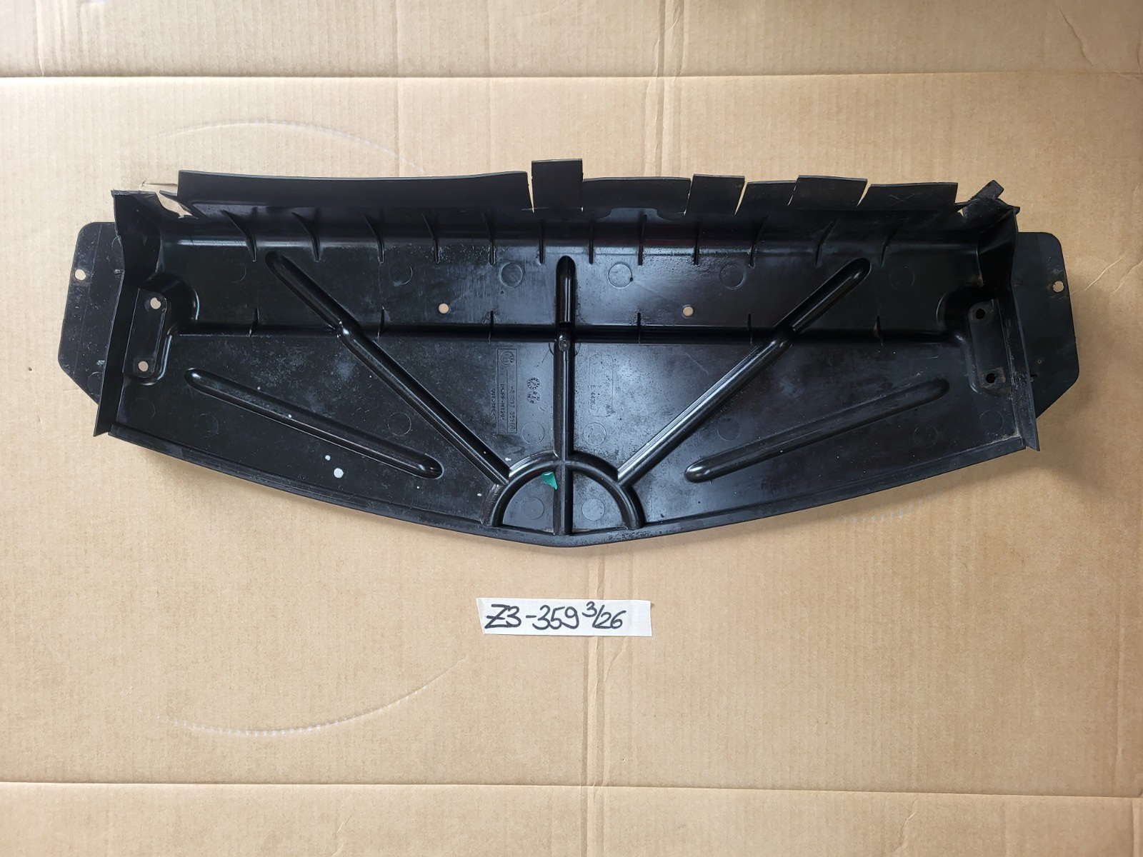 BMW Z3 Unterboden Abschluss Stoßstange Luftführung Motor Abdeckung 8397359 Macke