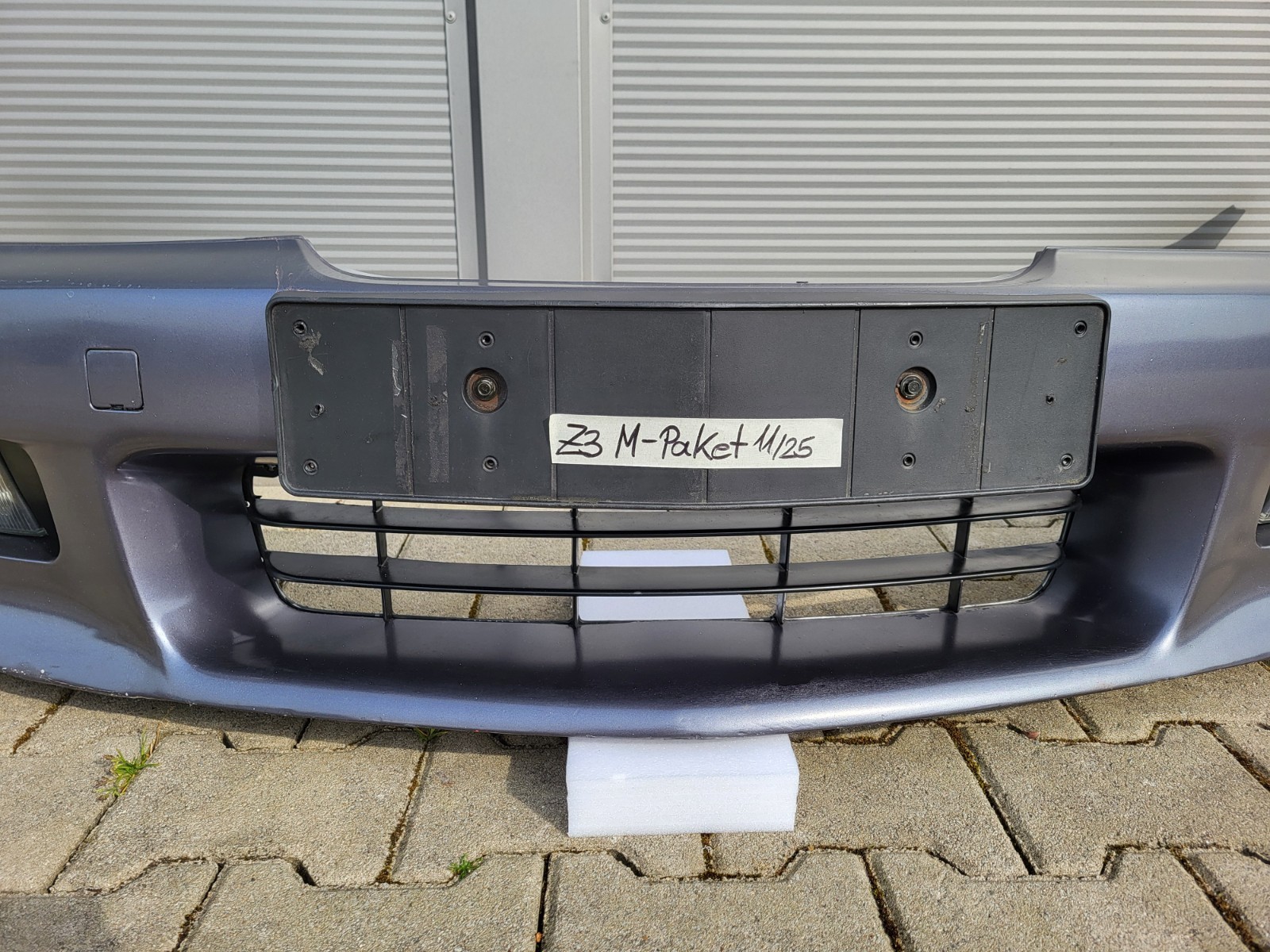 BMW Z3 Frontschürze M-Stange Verkleidung Stoßstange Träger  VORNE Grau ABHOLUNG